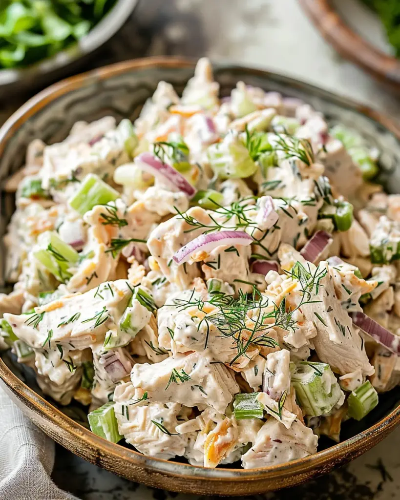 Cottage Cheese Chicken Salad