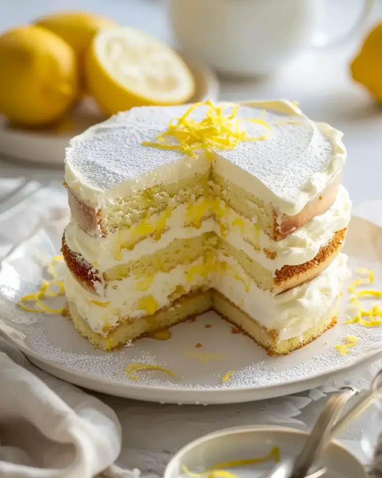 Limoncello Mascarpone Cake