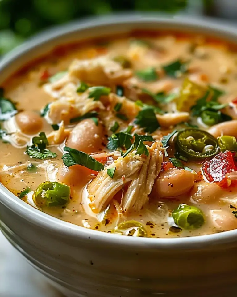 Cajun White Chicken Chili