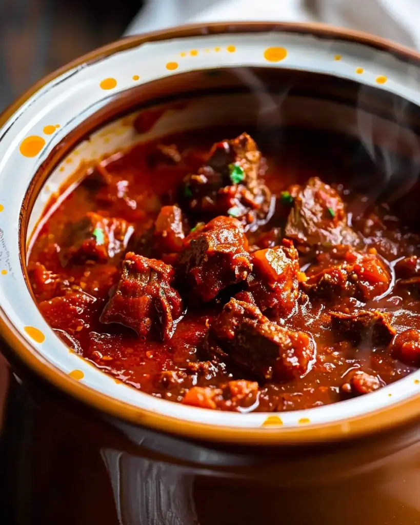Slow Cooker Chili Colorado – theamazingfood