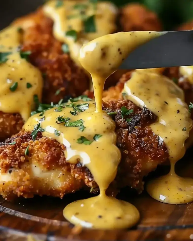 Pretzel Chicken with Mustard-Cheddar Sauce: An Amazing Ultimate Recipe