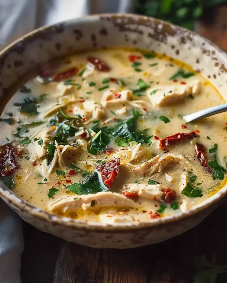 Marry Me Chicken Soup Keto
