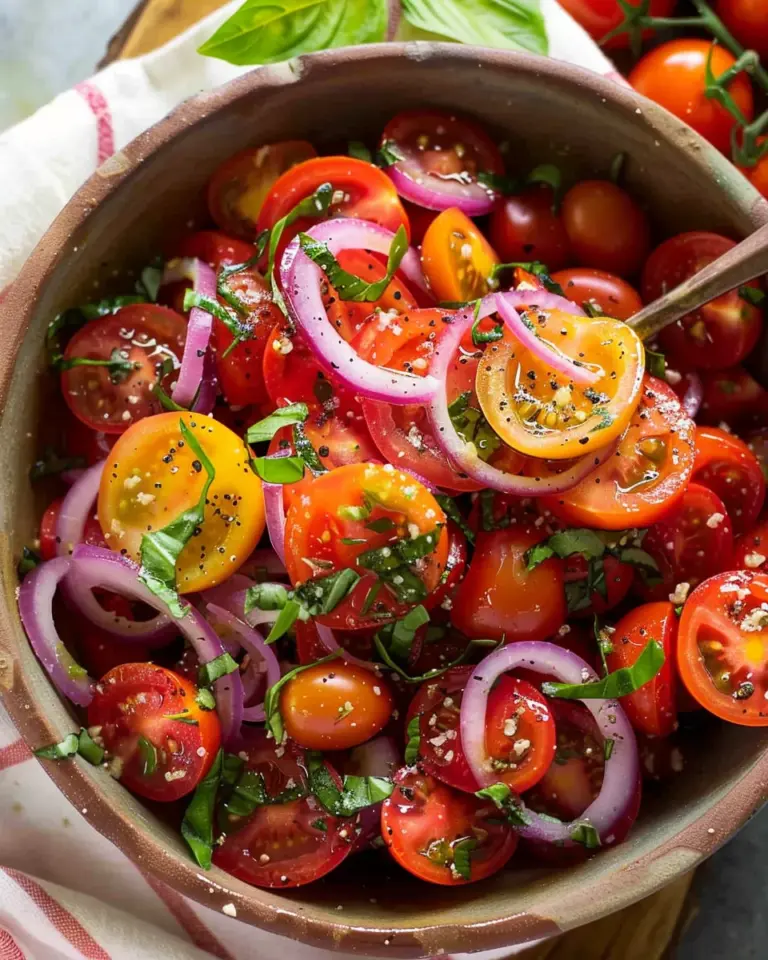 📋The Best Summer Cherry Tomato Salad Recipe