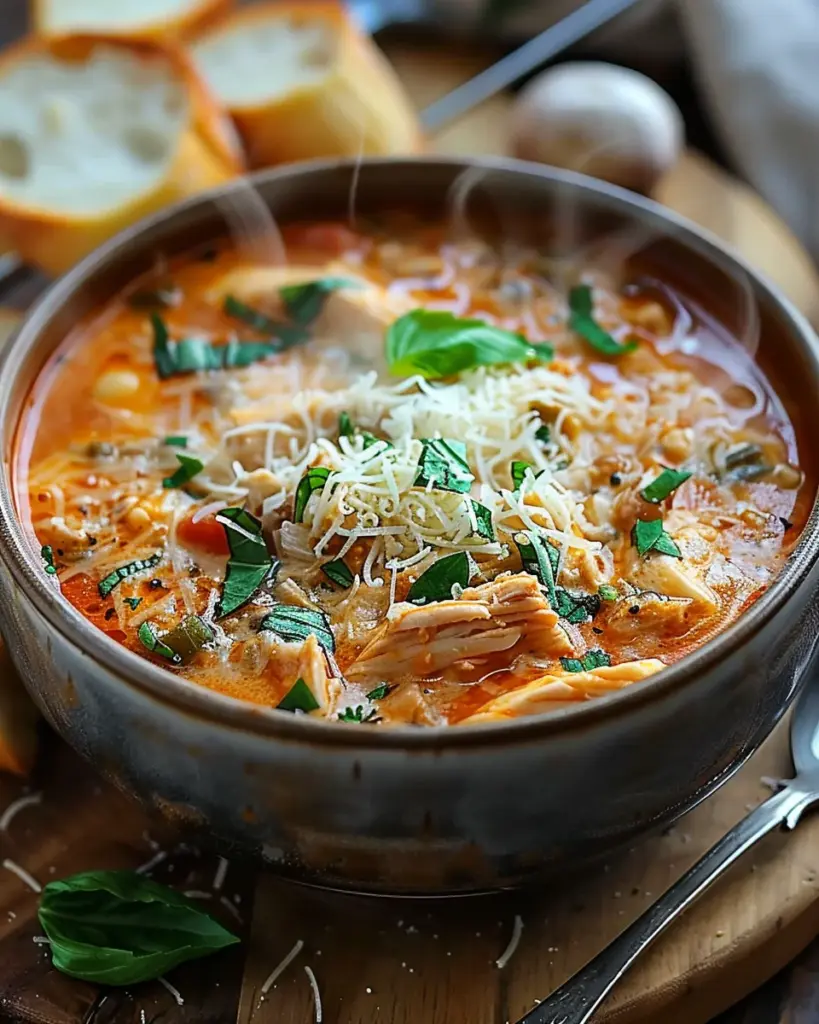 Crockpot Chicken Parmesan Soup: The Cozy, Cheesy Comfort You Crave