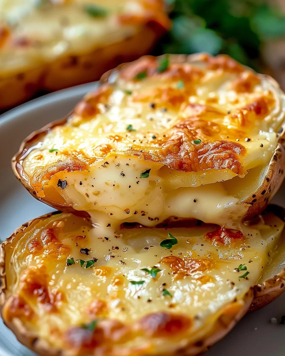 Pommes de Terre Gratinées au Fromage