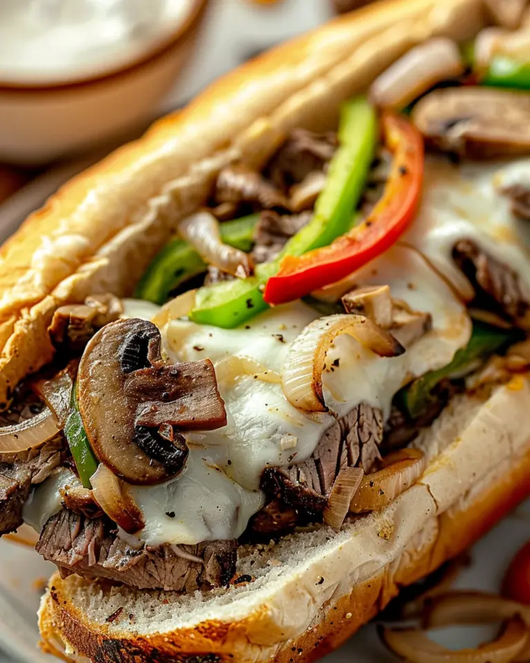 Easy Classic Philly Cheesesteak