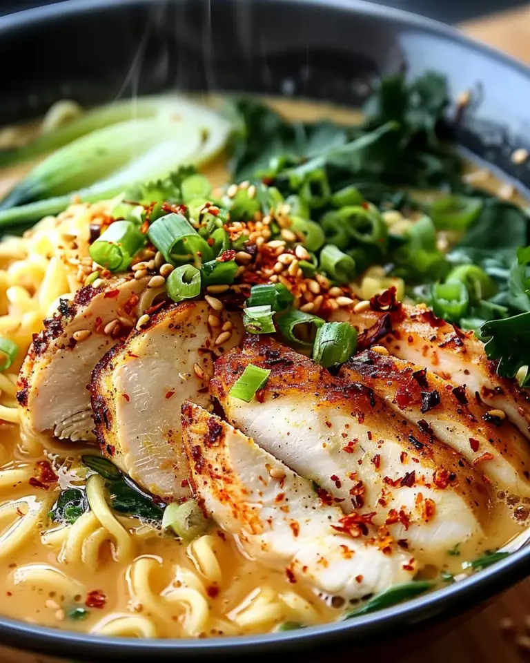 Creamy Garlic Chicken Ramen: An Incredible Ultimate Recipe