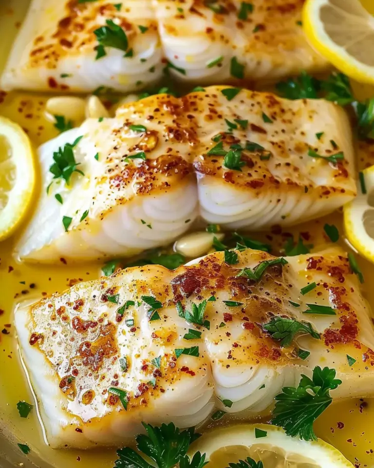 Lemon Butter Fish Fillet