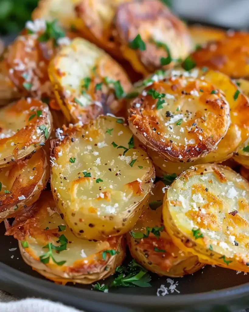 Air Fryer Sliced Potatoes