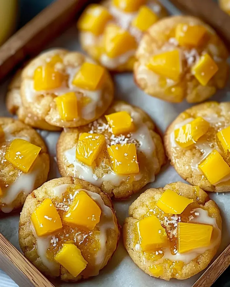 Mango Sticky Rice Cookies: Irresistibly Sweet Fusion Treats