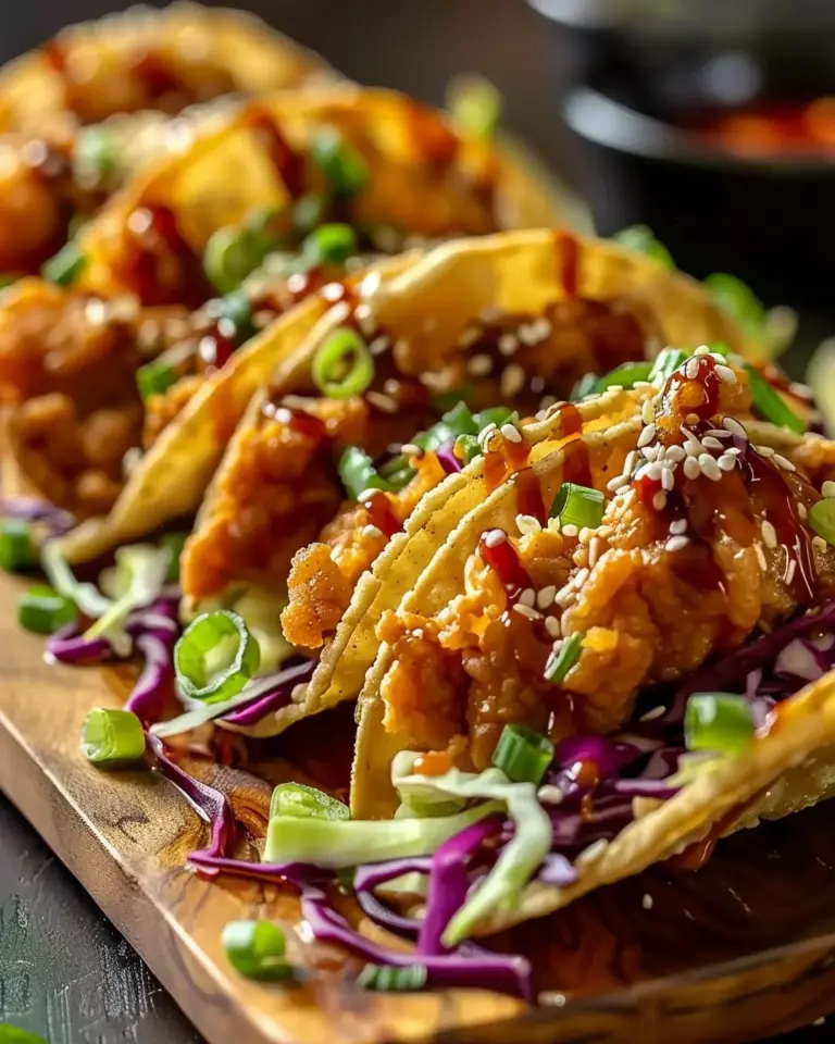 Crispy Chicken Wonton Tacos Recipe with Perfect Teriyaki Glaze