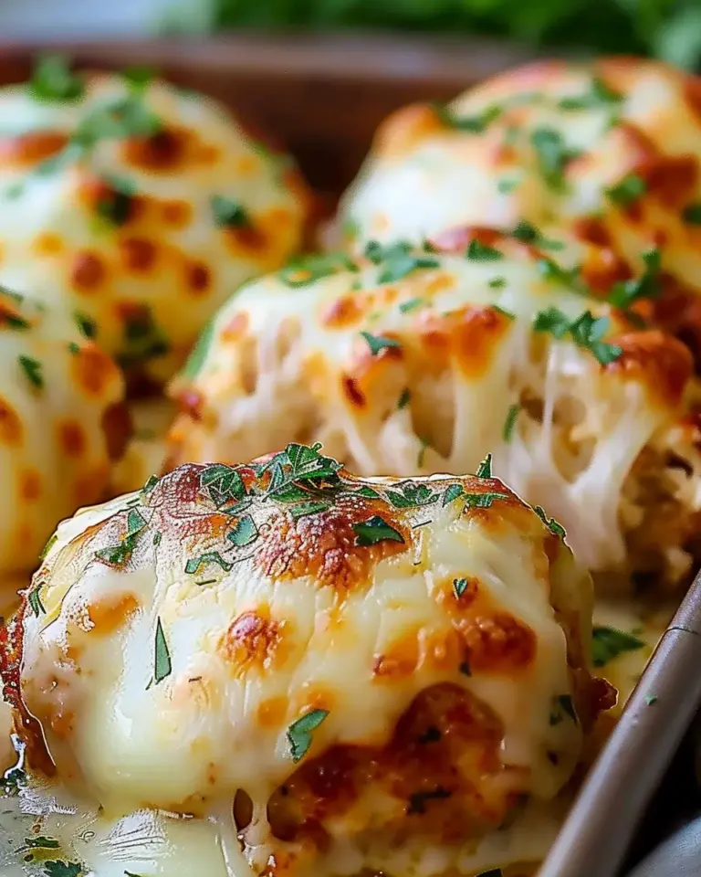 Melted Mozzarella & Ranch Chicken Bombs