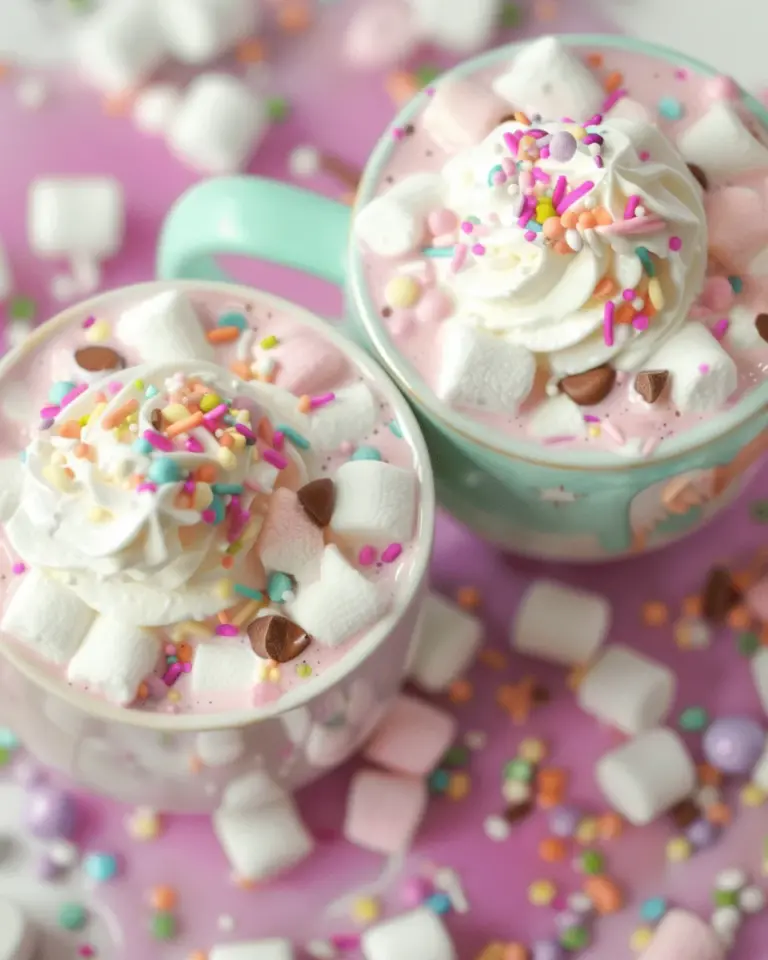 Unicorn Hot Chocolate