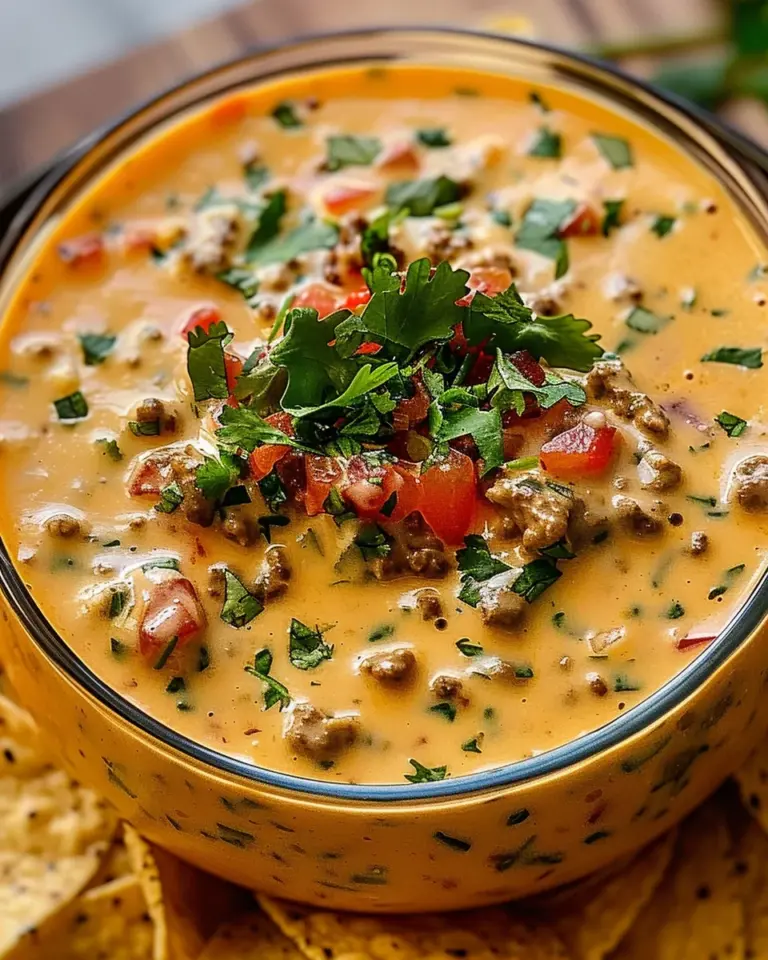 Cheesy Rotel Ranch Queso