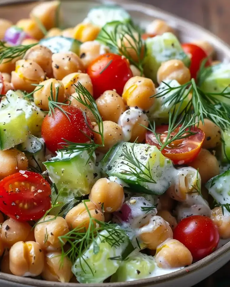 Tzatziki Chickpea Salad