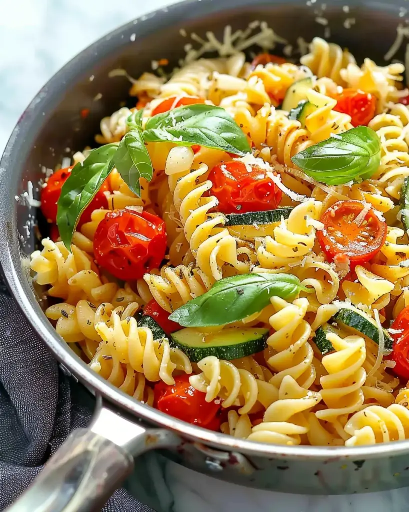 Best Weeknight Tomato Zucchini Pasta – Homefoodkitchen