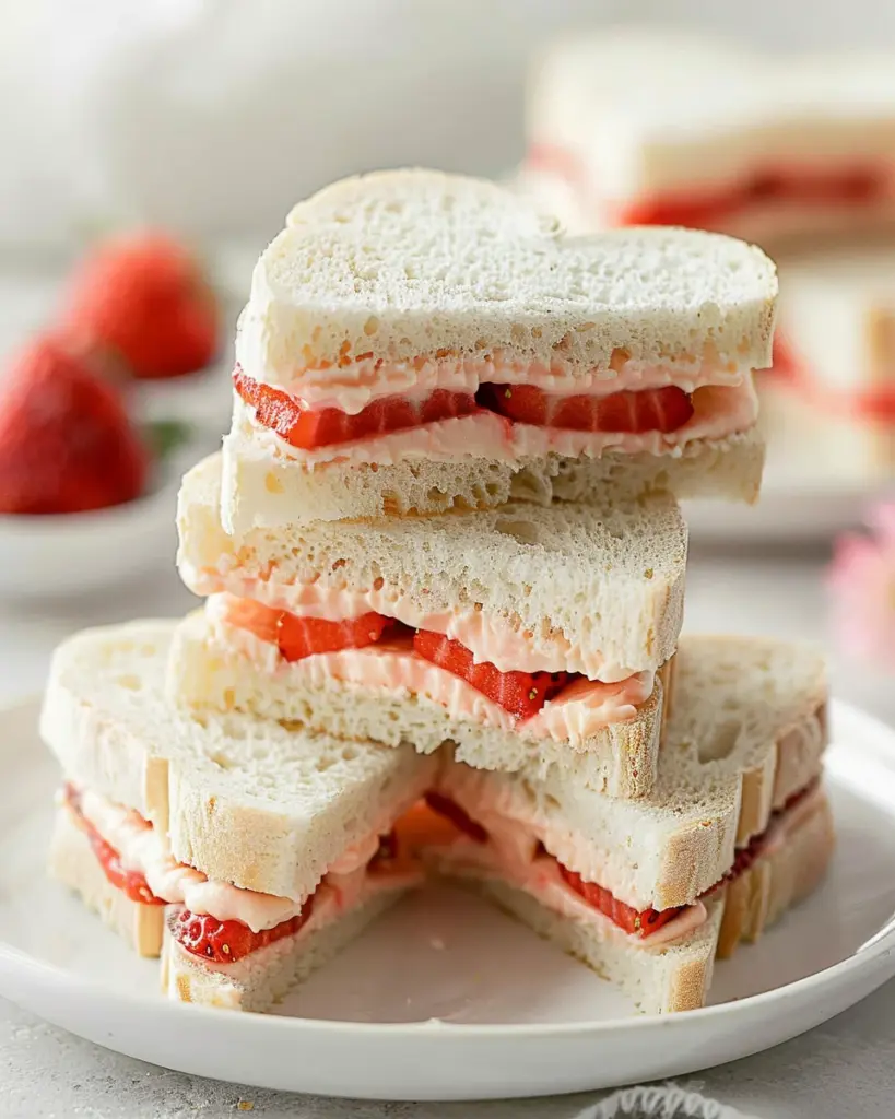 Heart Tea Sandwiches