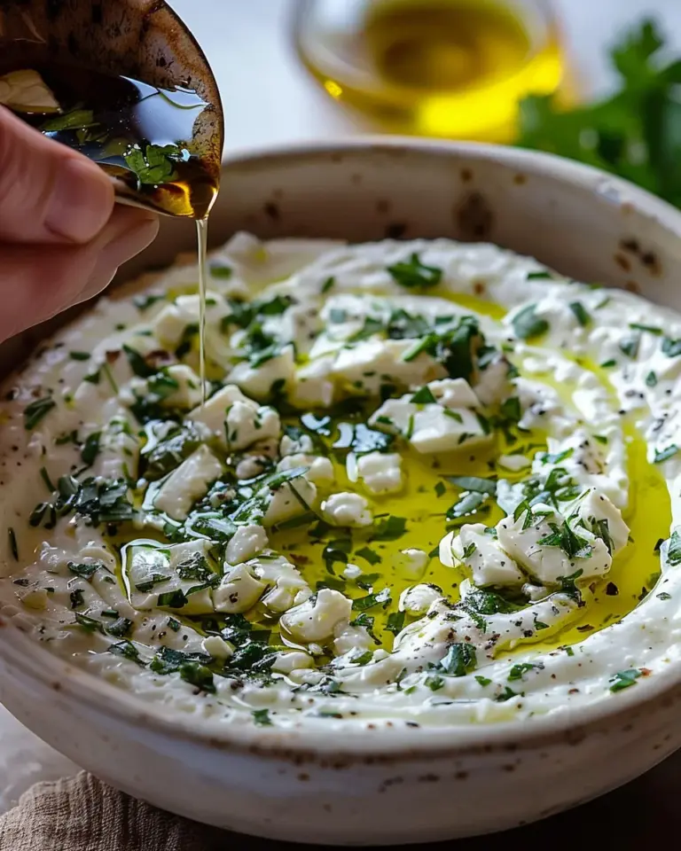 Herb and Feta Olive Oil Dip