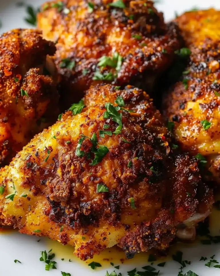 Extra Crispy Irish Oven-Fried Chicken Thighs
