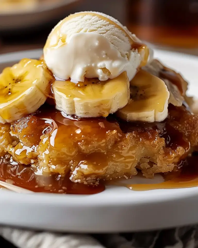 Bananas Foster Cobbler