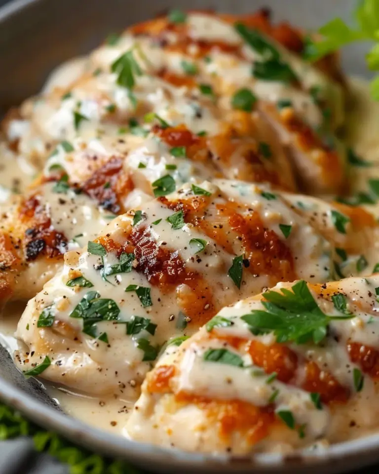 Melt-In-Your-Mouth Caesar Chicken