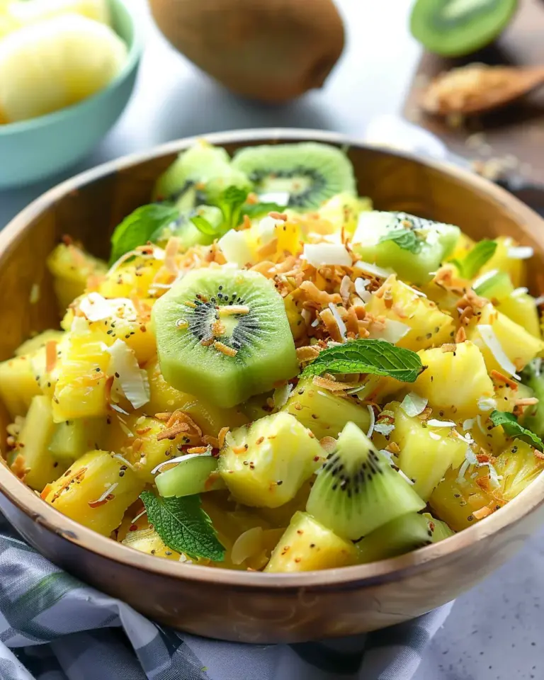 Pineapple Kiwi Salad
