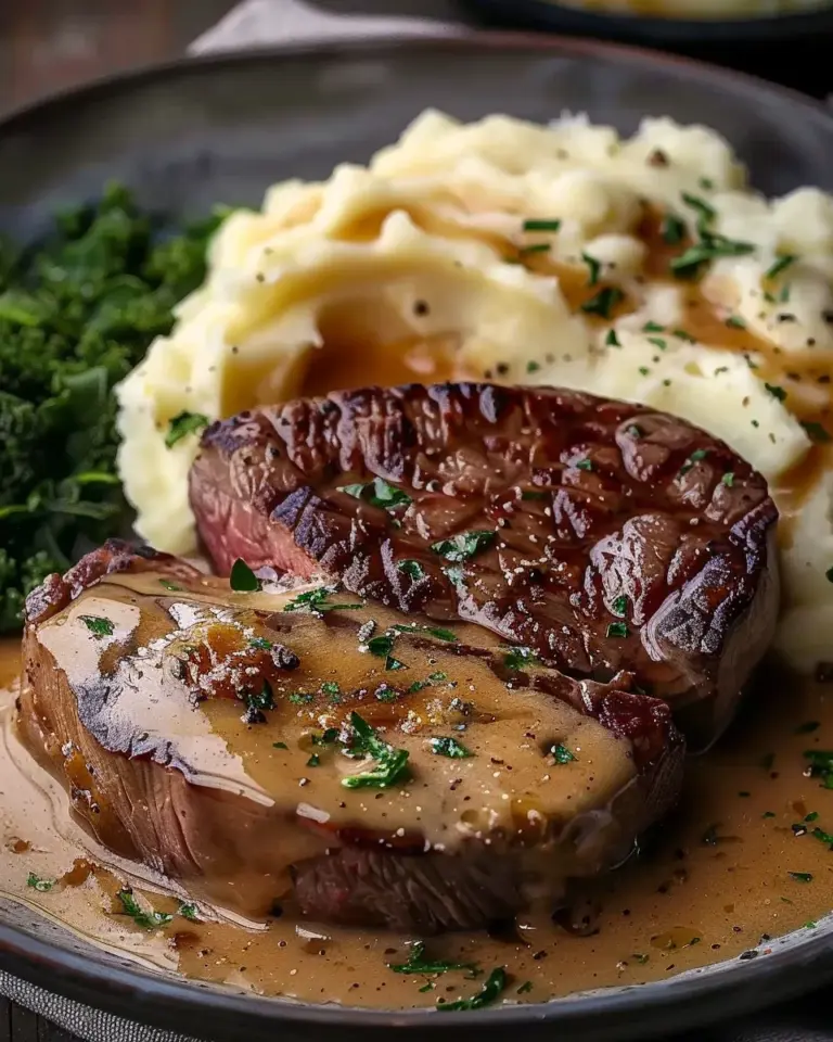 Savory Gaelic Irish Steaks with Whiskey Cream and Colcannon Delight