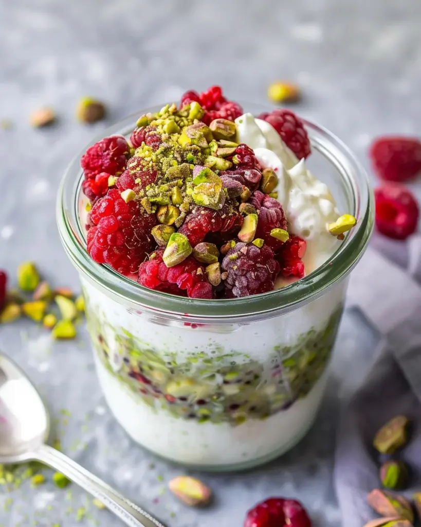 Pistachio Overnight Oats