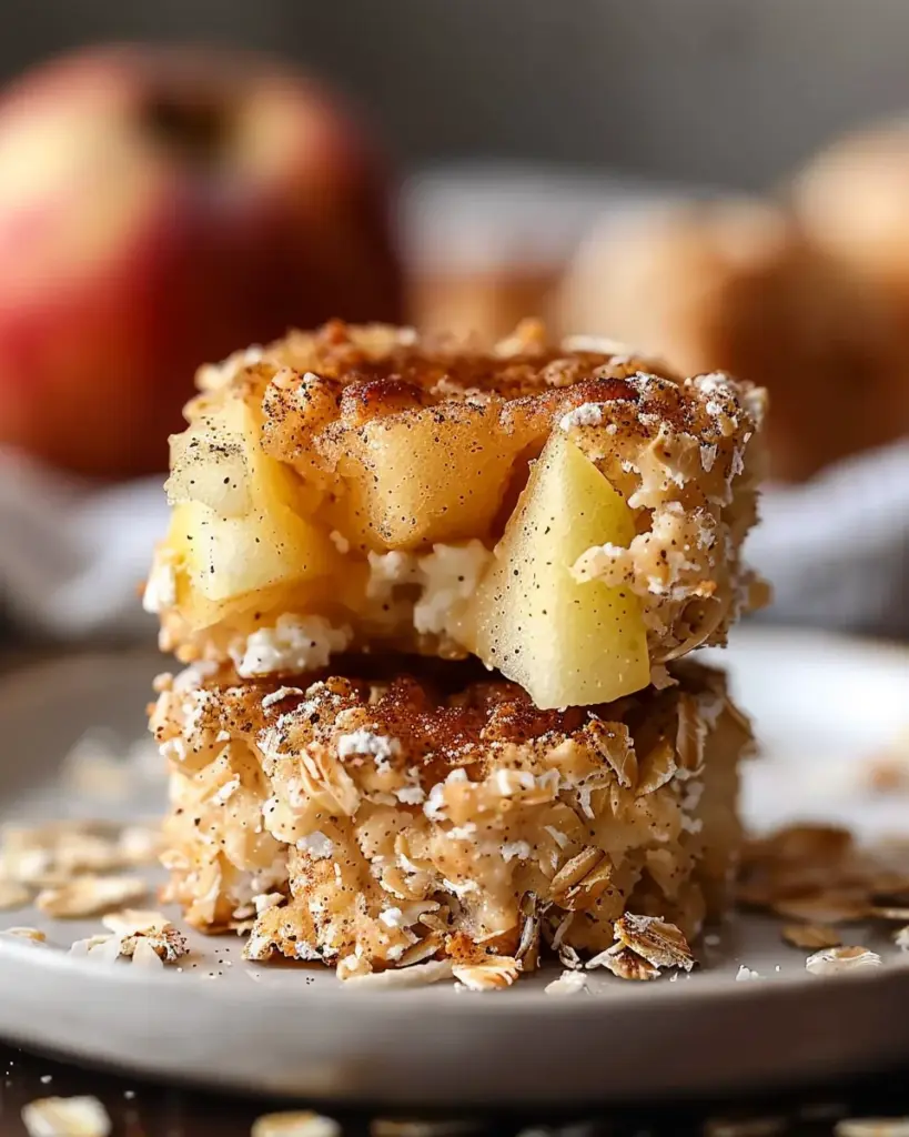 Cinnamon Apple Cottage Cheese Bites