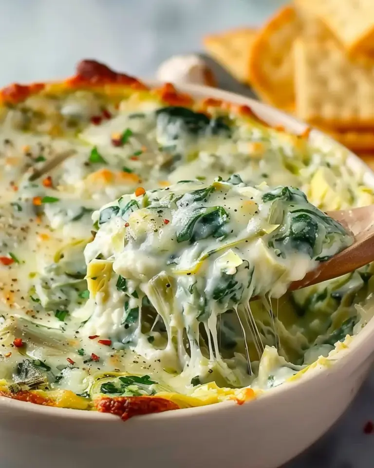 Simple Crockpot Spinach Artichoke Dip