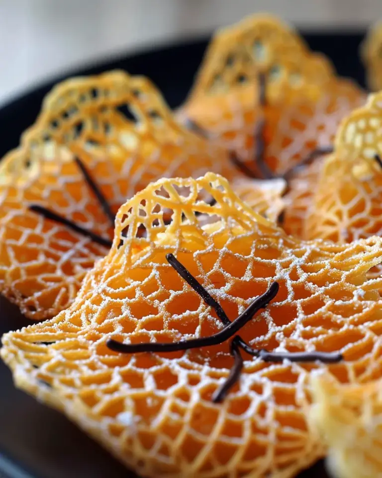 Crispy Orange Lace Cookies: A Delightful Refreshing Treat