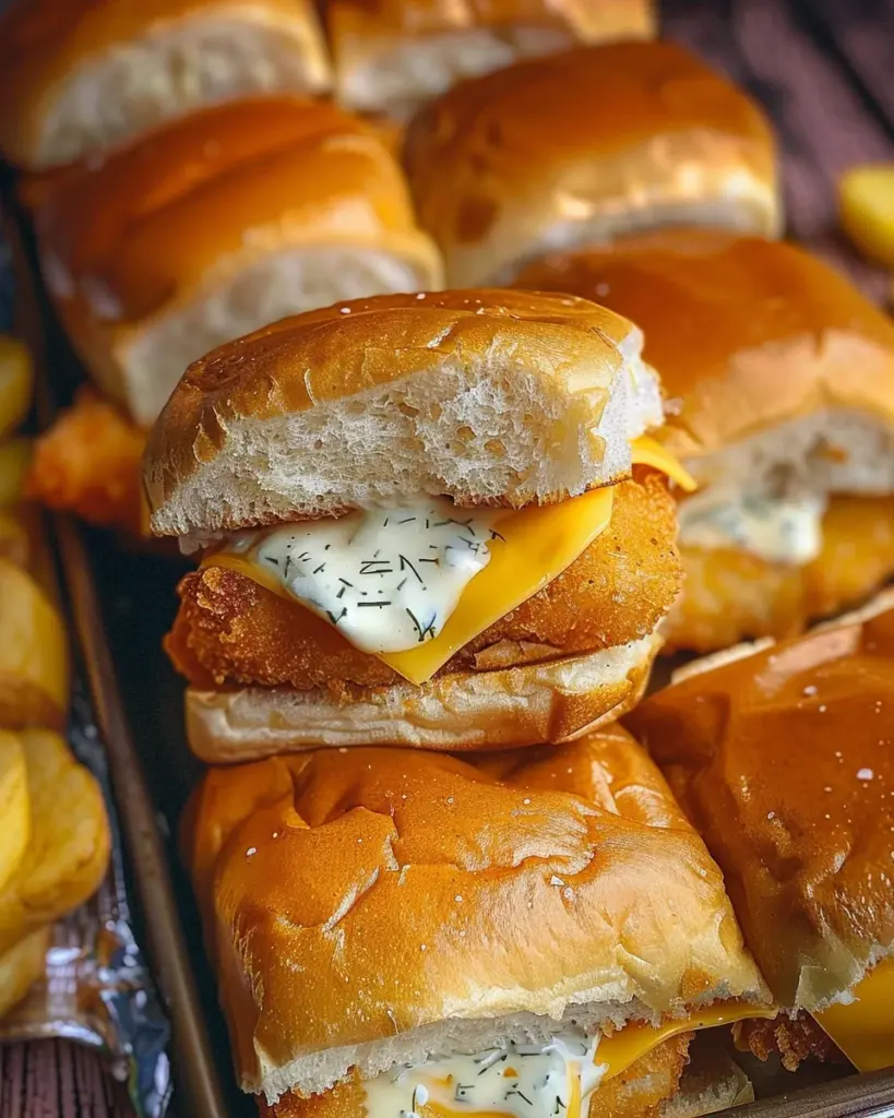 Filet-O-Fish Sliders (Fish Burger Sliders)