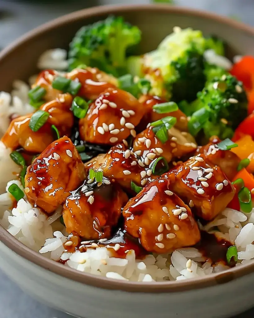 Sticky Chicken Rice Bowls: An Incredible Ultimate Recipe for Every Occasion