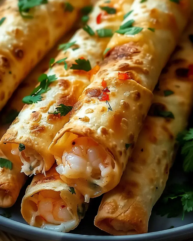 Crispy Crab And Shrimp Queso Taquitos You’ll Love to Make