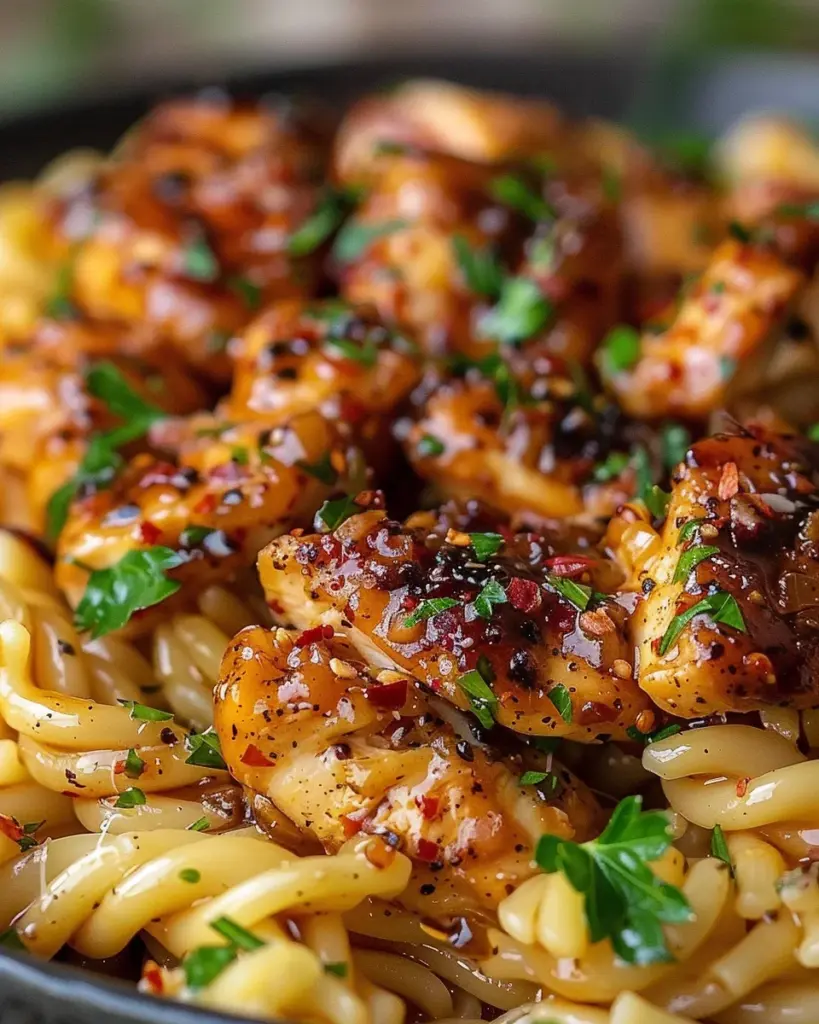 Honey Pepper Chicken Pasta