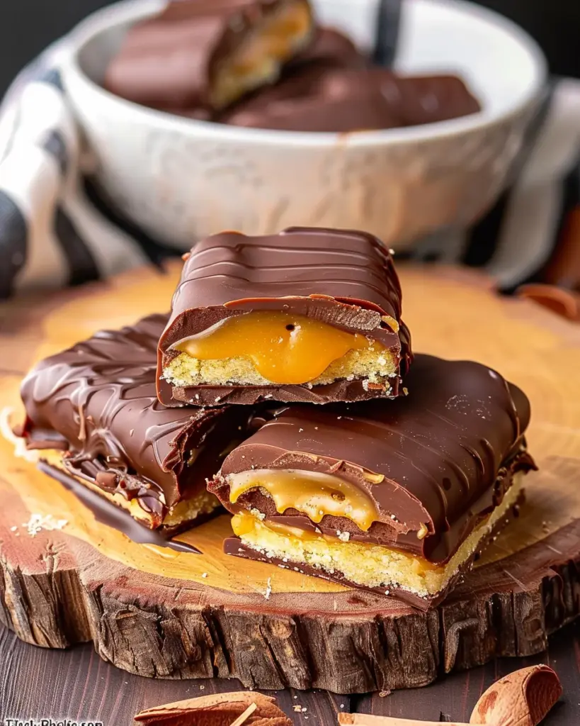 Homemade Twix Bars