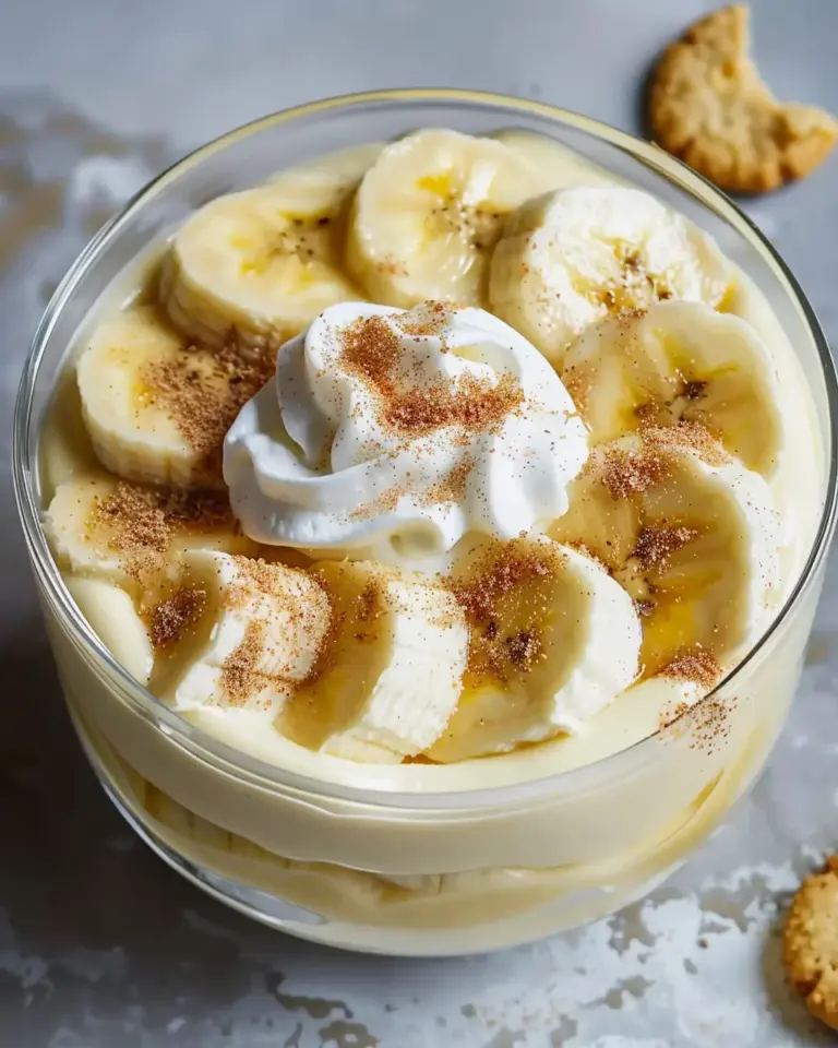 Cottage Cheese Banana Pudding Recipe