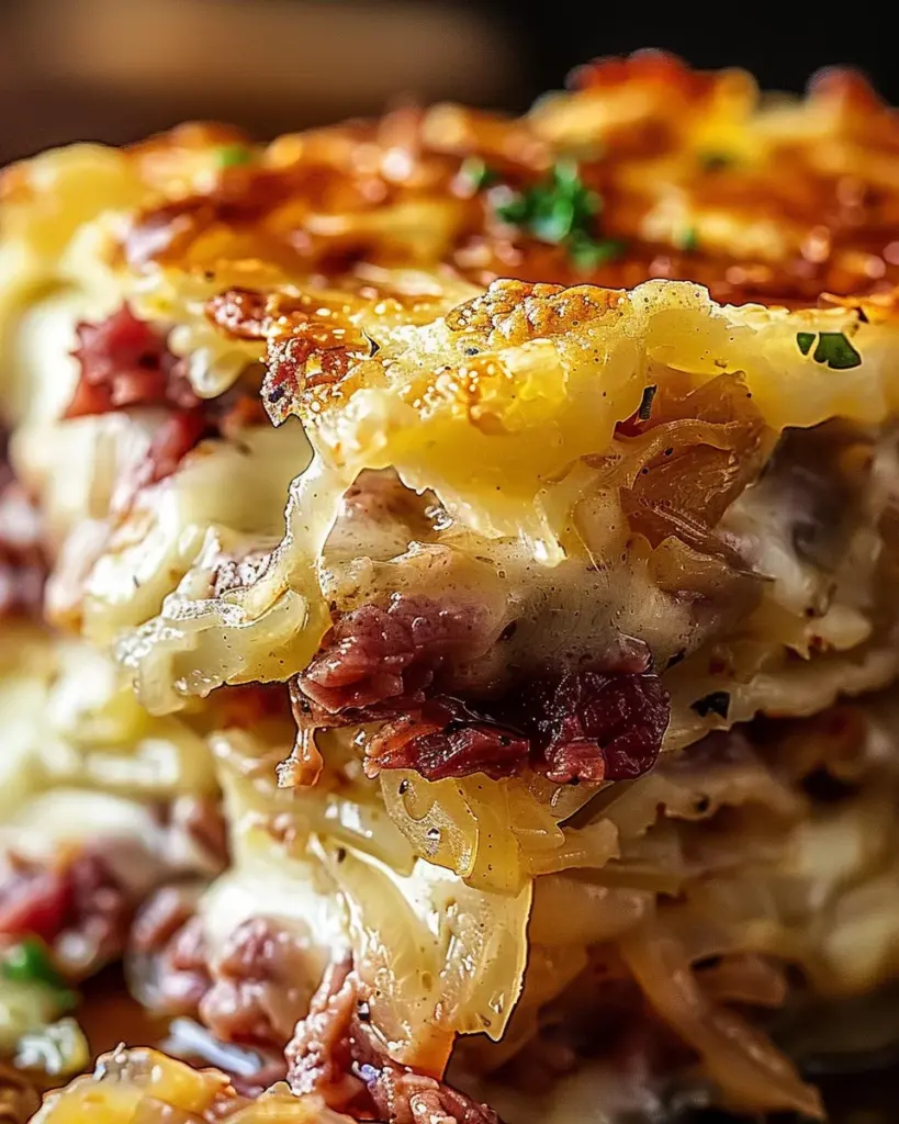 Homemade Reuben Bake