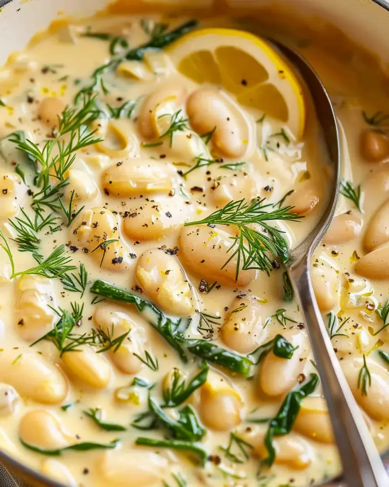 Creamy Miso Butter Beans