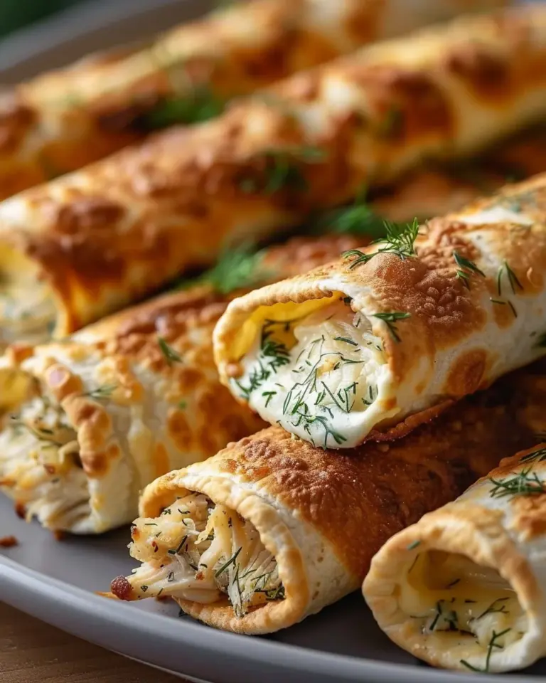 Dill Pickle Ranch Chicken Taquitos