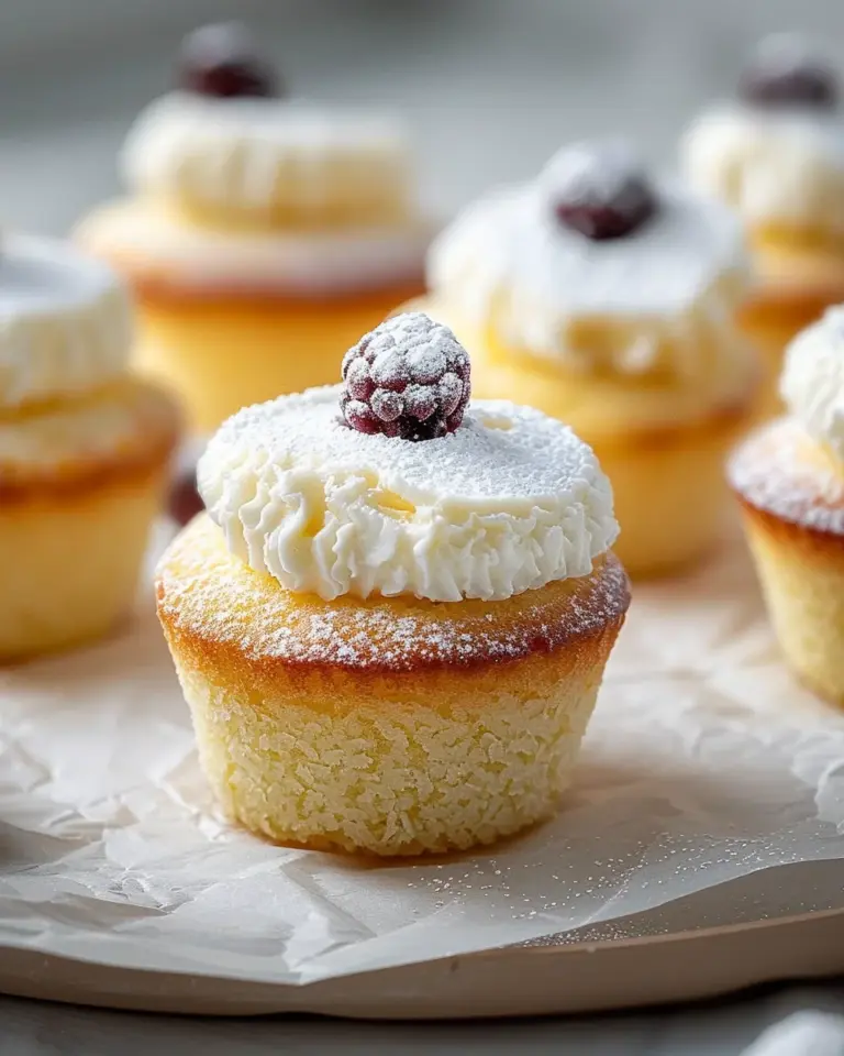 Fluffy Japanese Cotton Cheesecake Cupcakes You’ll Love Baking