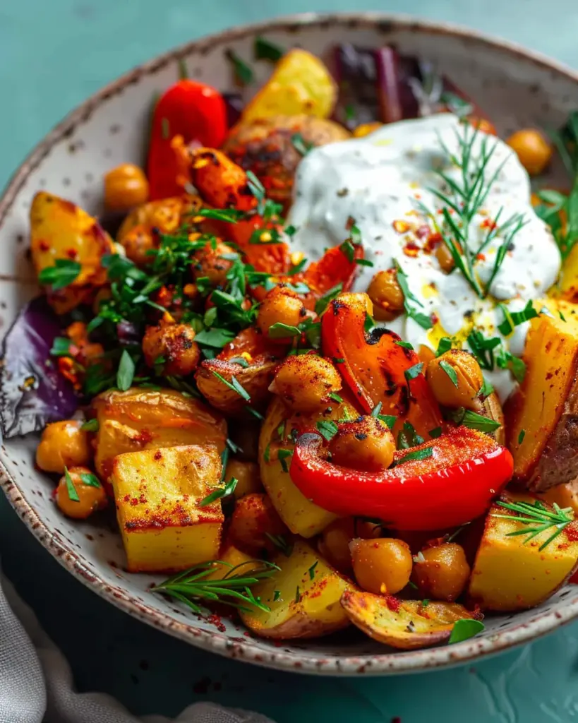 Classic Mediterranean Roasted Vegetables Bowl – theamazingfood