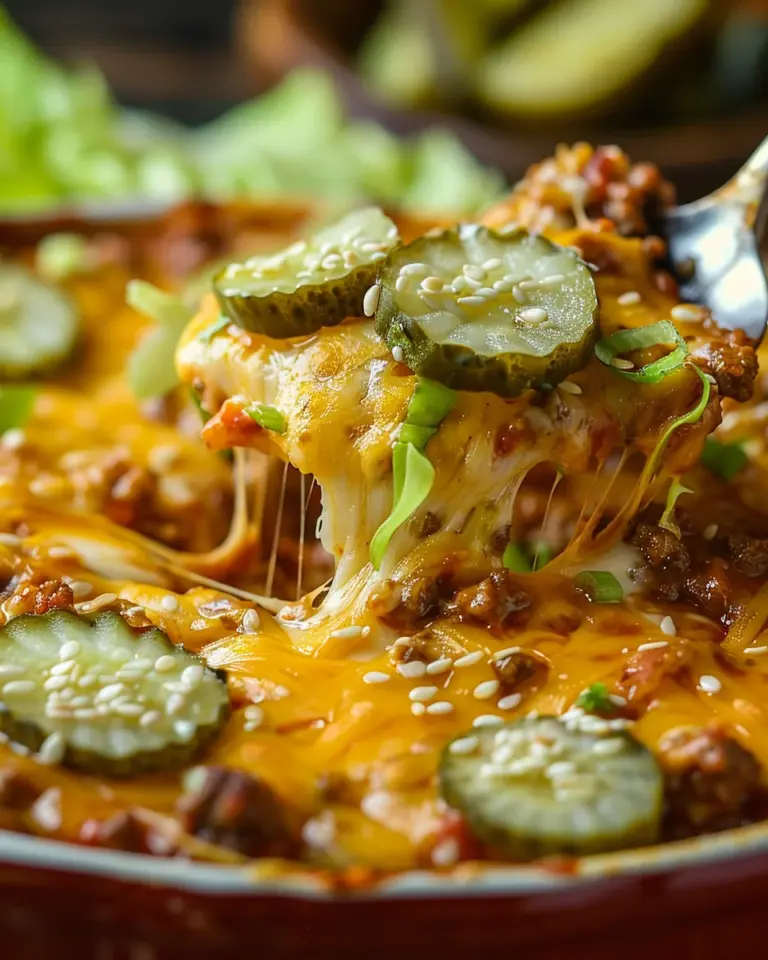Crockpot Big Mac Dip