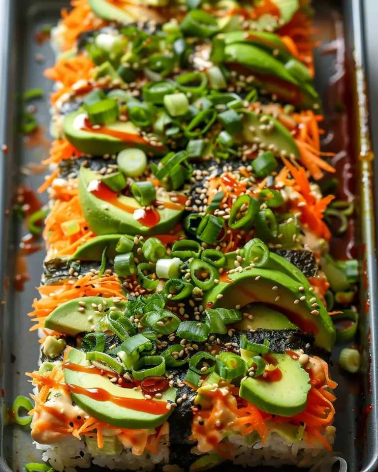 Vegan Sushi Bake