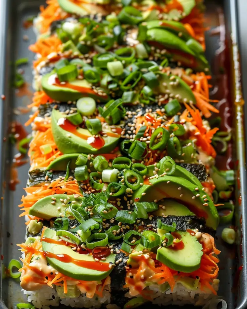 Vegan Sushi Bake