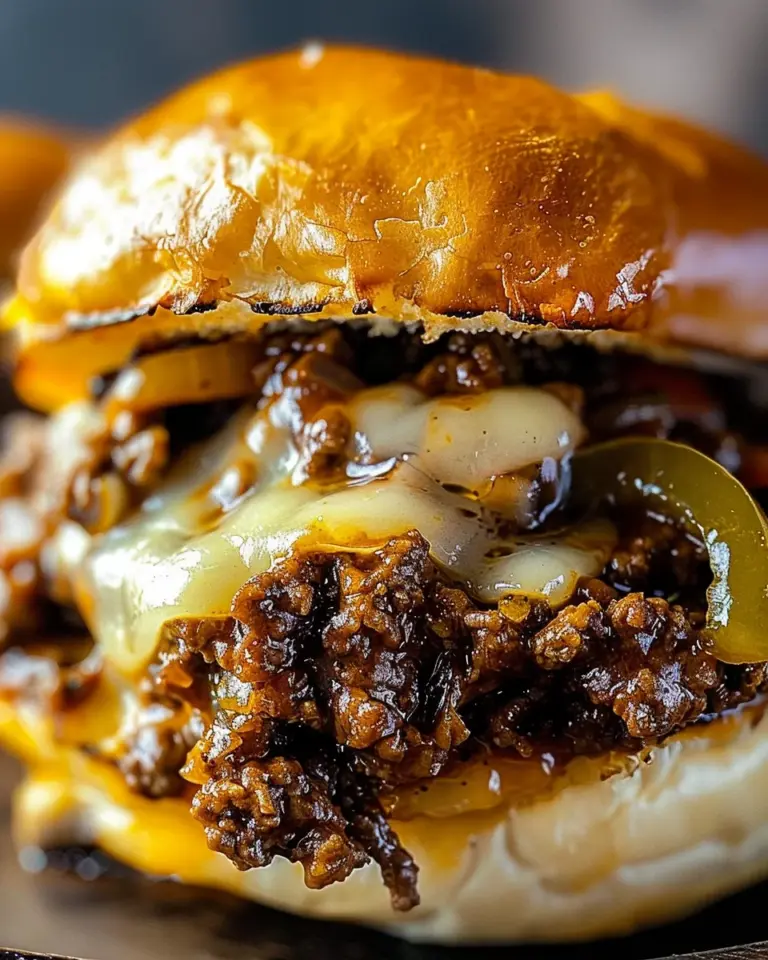 Gordon Ramsay Philly Cheesesteak Sloppy Joes (Ava-Style)