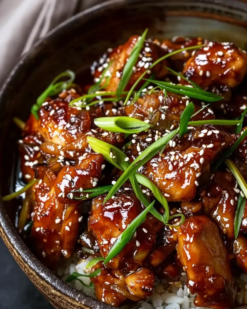 Slow Cooker Honey Garlic Chicken