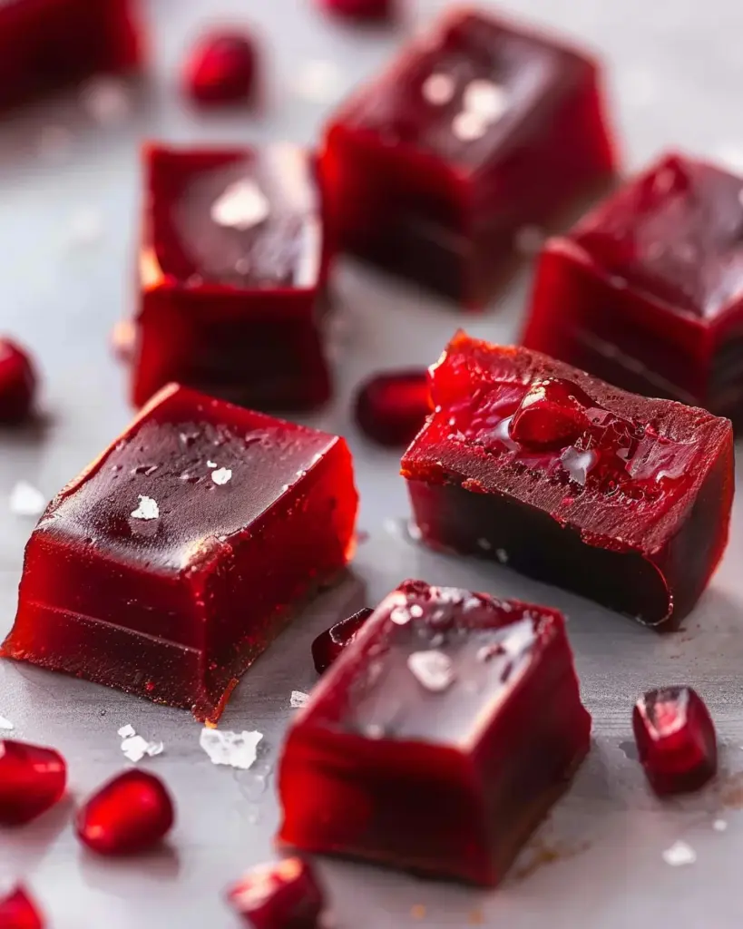 Sweet Cranberry Pomegranate Caramels – Alrightwithme