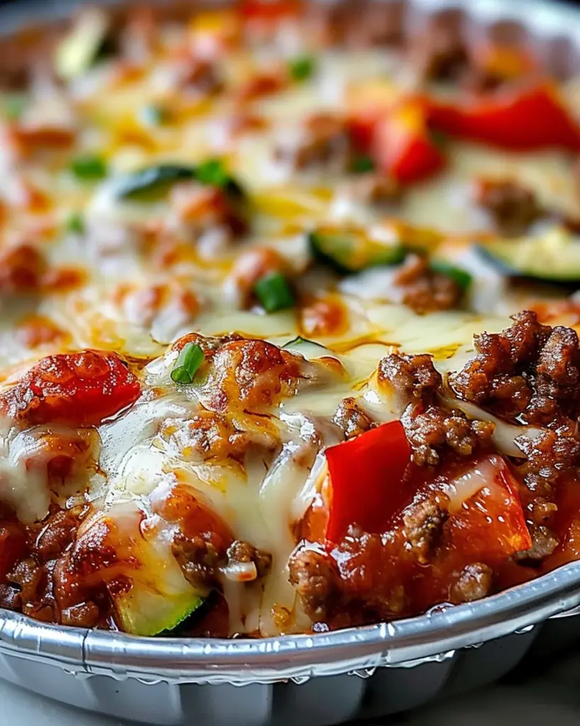 Irresistibly Easy Crustless Pizza Bowl for Low-Carb Lovers