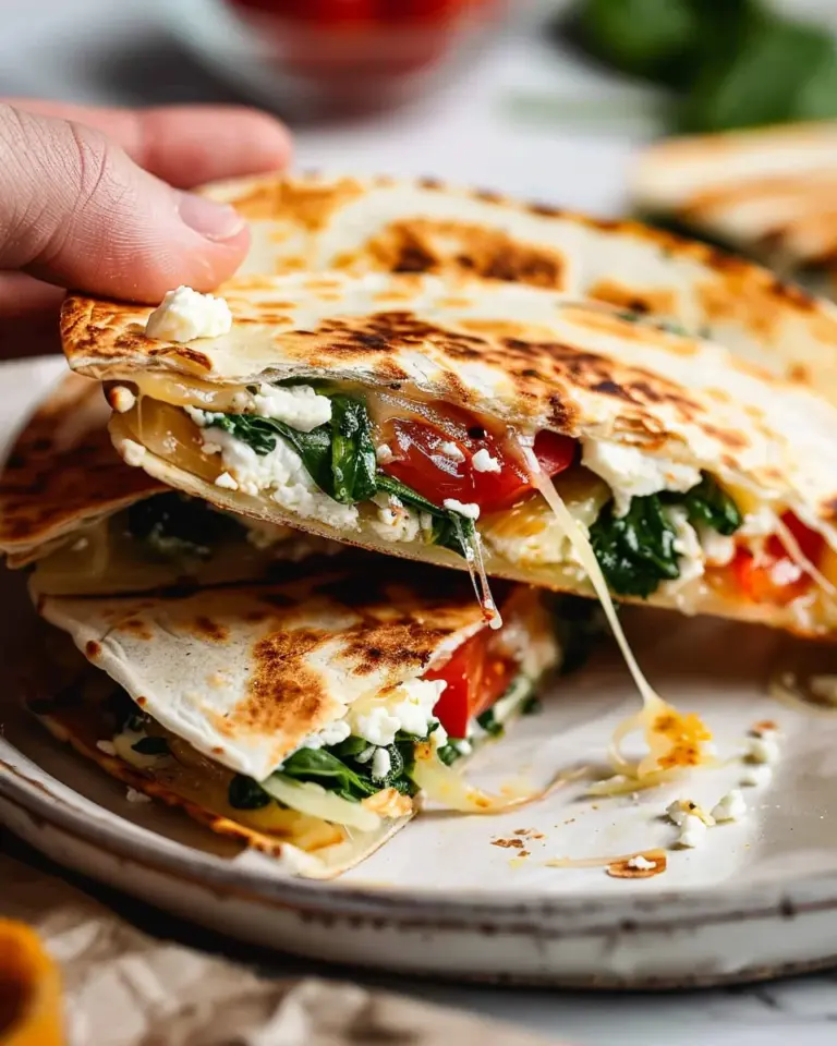 Mediterranean Quesadillas Recipe